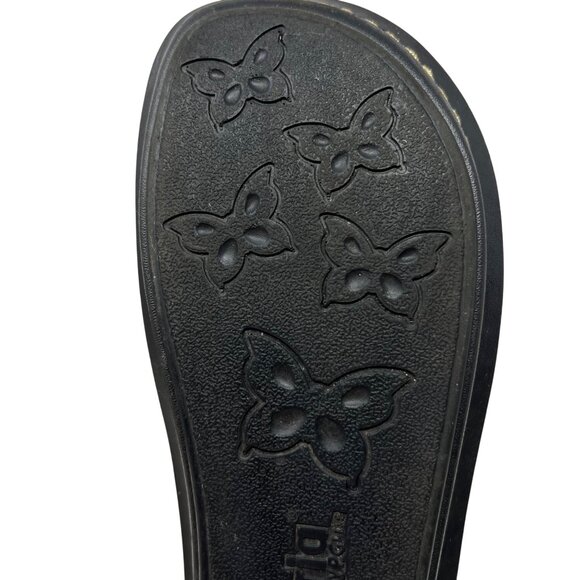 Alegria Womens Pink Belle Carmel‎ Snake Print Leather Mary Jane Shoes Size 38 - Picture 13 of 15